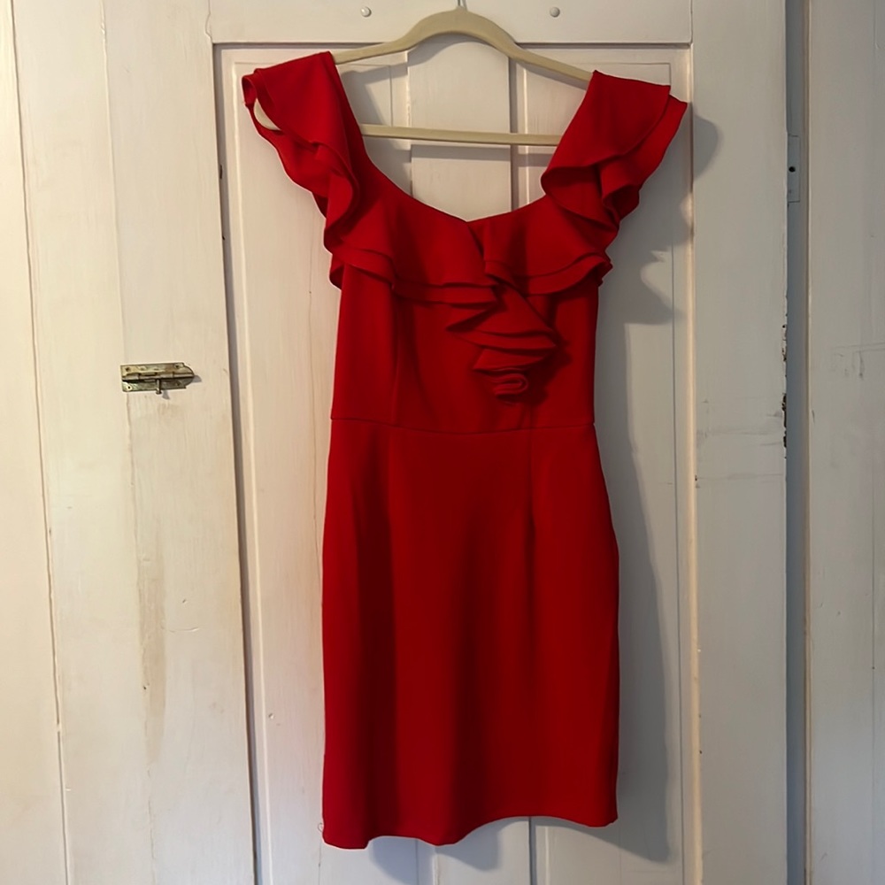 Lulus size S red dress